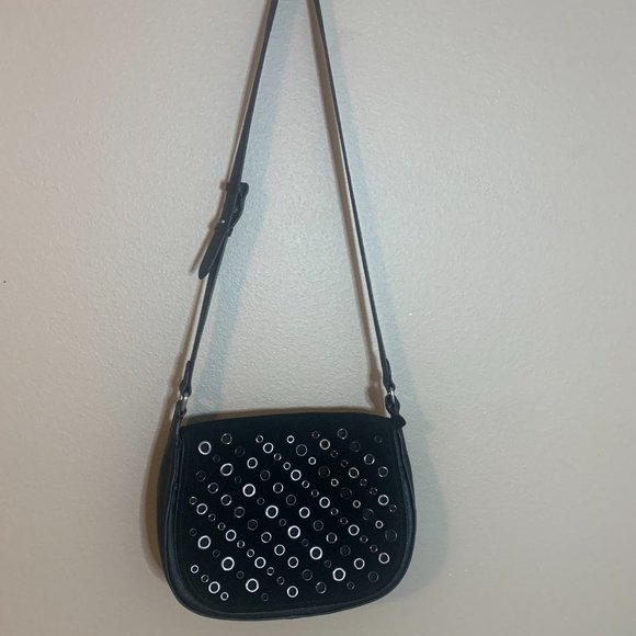 Quality Vince Camuto Leather and Suede Crossbody - Picture 3 of 12